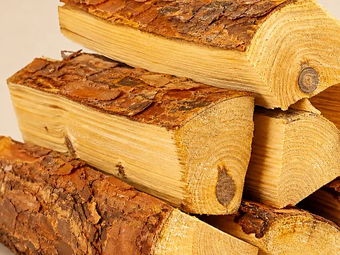 Липовые поленья для банной печи
